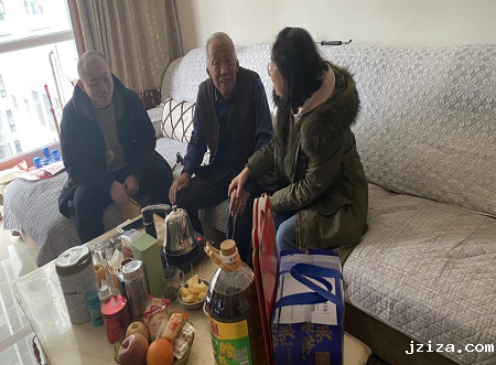 阳泉分公司开展2024年春节走访慰问和送温暖、送福利上门活动