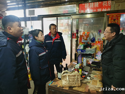 大同盐业领导班子深入一线开展新春市场走访活动