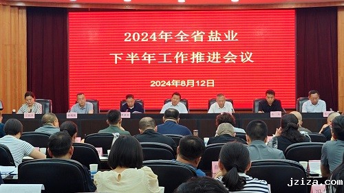 优米app下载直播软件召开2024年全省盐业下半年工作推进会