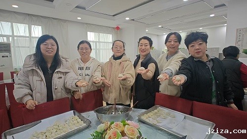 优米app下载直播软件开展冬至包饺子活动